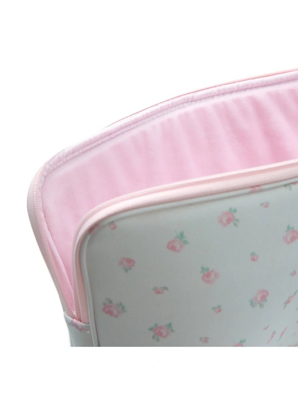 Loveshackfancy target yoobi blooming heirloom laptop sleeve strawberry macaroon